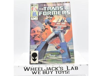 Transformers #1 Limited Series 1984 Vintage Marvel Comic