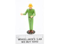 Green Construction Worker From The Smokey The Bear Patrol Jeep Vintage Tonka