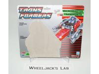 Overload Micromaster Cardback Vintage 1989 G1 Transformers Hasbro Action Figure