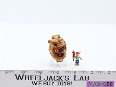 Mummy King Pharoah's Curse Complete Shrunken Heads Mighty Max 1993 Bluebird Toys