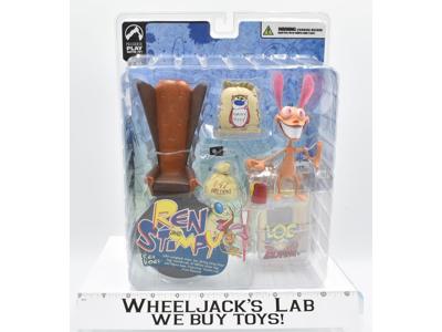 Ren and Stimpy Ren Hoek Log Blammo! NEW Palisades 2004 Action Figure