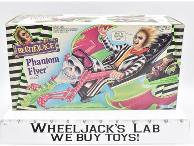 Phantom Flyer NEW MISB Beetlejuice Vintage Kenner 1990 Action Figure Vehicle