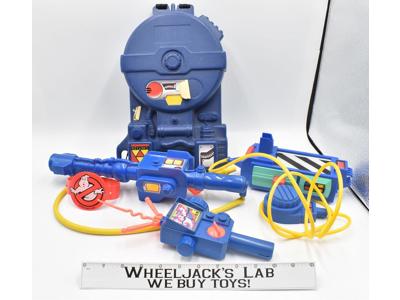 Proton Pack, PKE Meter, Ghost Trap, Arm Band WORKING The Real Ghostbusters