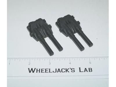 Scorponok 2x Dual Laser Guns Cannons 1987 Vintage G1 Transformers Action Figure
