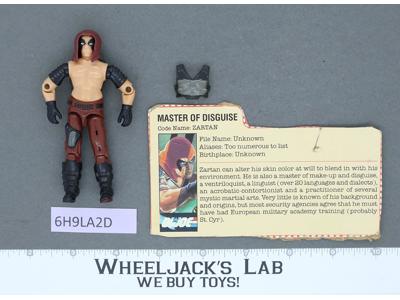 Zartan V1 G.I. Joe 1984 Hasbro Vintage Action Figure