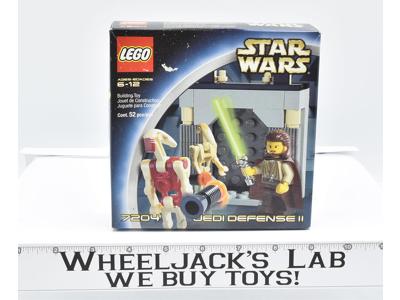 Qui-Gon Jinn Jedi Defense II 7204 MISB Lego 2002 Star Wars