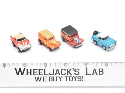 Cars Lot x4 1988 #2 Micro Machines Lewis Galoob Vintage
