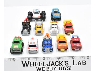 Lot Trucks Varied #11 Micro Machines Lewis Galoob Vintage