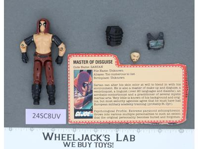 Zartan V1 G.I. Joe 1984 Hasbro Vintage Action Figure