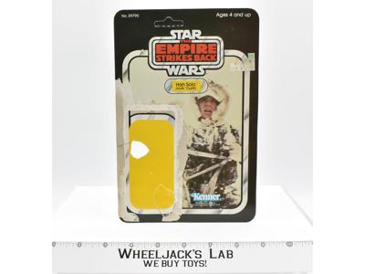 Han Solo (Hoth) Empire Strikes Back Cardback 32 1980 Vintage Star Wars Kenner