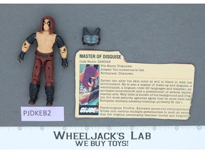 Zartan V1 G.I. Joe 1984 Hasbro Vintage Action Figure
