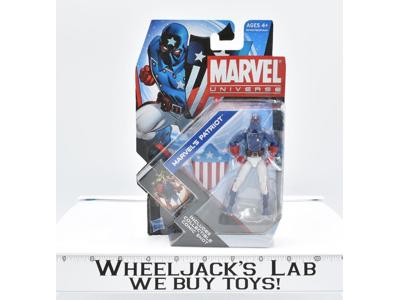 Marvel's Patriot #002 Series 4 Marvel Universe 2011 NEW MOSC Hasbro