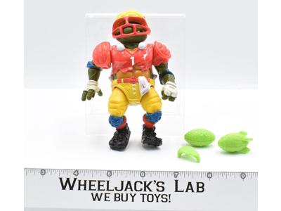 TD Tossin' Leo 100% Complete 1991 TMNT Teenage Mutant Ninja Turtle Playmates
