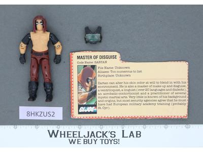 Zartan V1 G.I. Joe 1984 Hasbro Vintage Action Figure