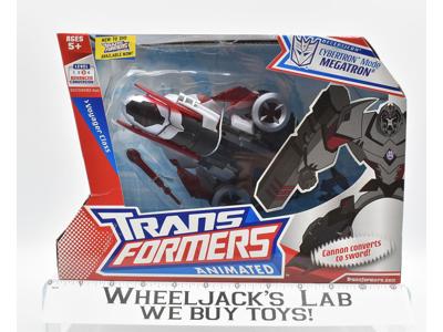 Megatron Cybertron Mode #2 Voyager Animated MISB Transformers Action Figure
