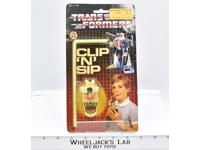 Wheeljack Clip N' Sip Wide Card NEW 1984 HG Toys Vintage G1 Transformers