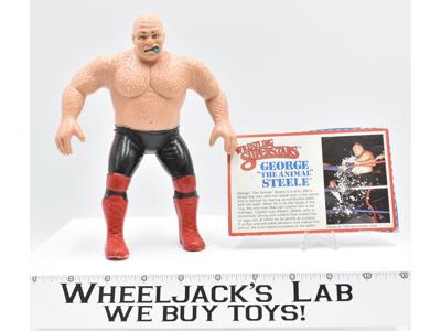 George "The Animal" Steele 1986 WWF LJN Titan Sports 8" Wrestling Action Figure