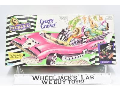 Creepy Cruiser NEW MISB Beetlejuice Vintage Kenner 1990 Action Figure Vehicle