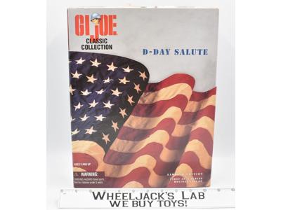 D-Day Salute Classic Collection 1997 Gi Joe 12" Limited Edition First Holiday