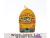 Walt Disney School Bus Dome Metal Lunch Box ONLY 1960s Aladdin Industries