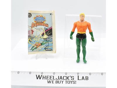 Aquaman W/Comic DC Super Powers 1984 Kenner Action Figure