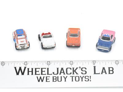 Cars Lot x4 1988 Micro Machines Lewis Galoob Vintage