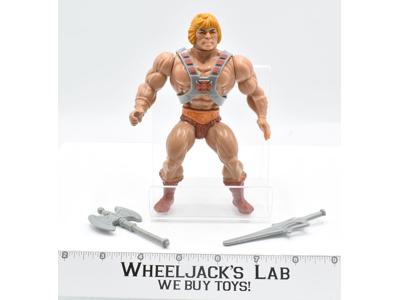 He-Man SOFT HEAD 1982 MOTU Masters of the Universe Action Figure