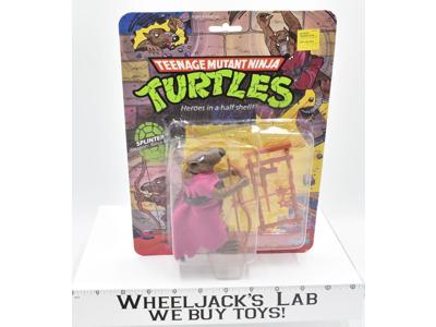 Splinter 10 Back NEW MOSC 1988 TMNT Teenage Mutant Ninja Turtles Playmates