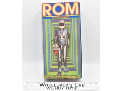 Parker Brothers Rom the Space Knight Action Figure COMPLETE W POWER CORD WORKING