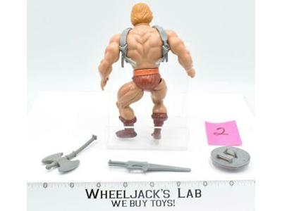 He-Man #2 SOFT HEAD 100% Complete 1982 MOTU Masters of the Universe Vintage