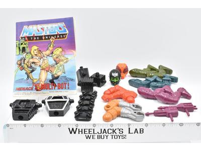 Multi-Bot 100% Complete 1986 He-Man MOTU Mattel Masters of the Universe W/ Comic