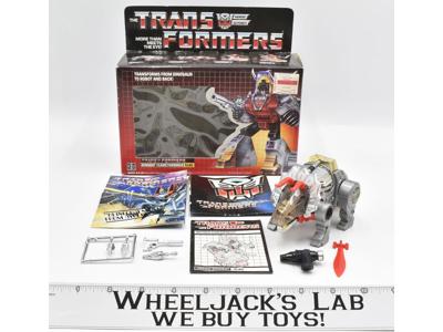 Slag NR MINT FIGURE MIB NICE BOX Complete 1985 Vintage Hasbro G1 Transformers