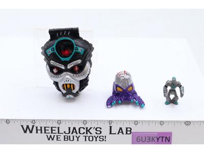Robot Invader Horror Heads 100% Complete Mighty Max 1992 Bluebird Toys Vintage