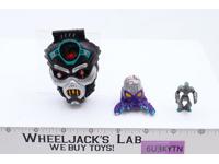 Robot Invader Horror Heads 100% Complete Mighty Max 1992 Bluebird Toys Vintage