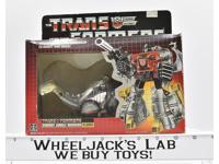 Sludge NEAR MINT FIGURE MIB 100% Complete 1985 Vintage Hasbro G1 Transformers