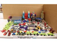 Lot of 68 G1 Transformers 1980's Hasbro Vintage Action Figures