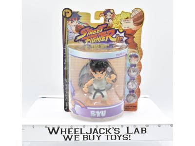 Ryu Street Fighter Jr. Resaurus 1999 Capcom NEW MOSC Action Figure