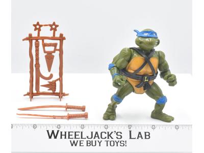 Leonardo Hard Head 100% Complete 1988 TMNT Teenage Mutant Ninja Turtle Playmates