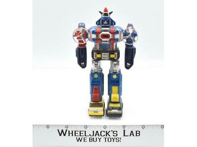Dairugger XV GB-73 6" Die-Cast Metal Bandai Voltron TOEI Japan Figure 1984