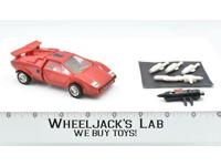 Sideswipe * 100% Complete 1985 Hasbro G1 Transformers Lamborghini Action Figure