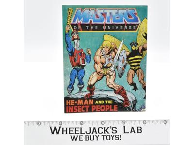 He-Man and the Insect People Mini Comic Book MOTU Masters of the Universe Mattel