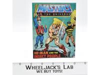 He-Man and the Insect People Mini Comic Book MOTU Masters of the Universe Mattel