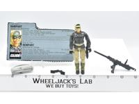 Rampart GI Joe Near Complete 1990 Hasbro Action Figure Vintage