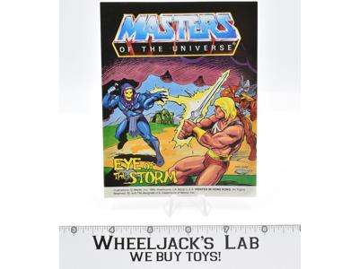 Eye of the Storm Mini Comic Book He-Man MOTU Masters of the Universe Mattel