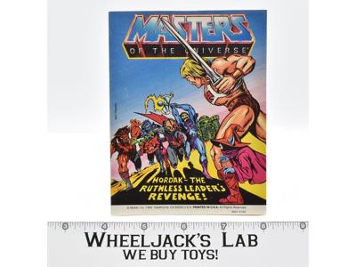 The Ruthless Leader's Revenge! Mini Comic Book MOTU Masters of the Universe