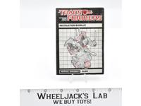 Slag Action Figure Instruction Manual Booklet 1985 Hasbro G1 Transformers