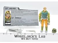 Capt. Grid Iron GI Joe 1990 Hasbro Action Figure Vintage