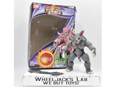 Socadillo Evil Space Aliens Complete W Box MMPR Power Rangers 1994 Bandai