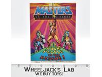 Rock People to the Rescue Mini Comic He-Man Masters of the Universe MOTU MATTEL