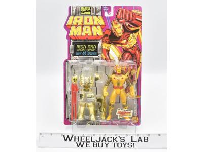 Iron Man Hydro Armor NEW MOSC Marvel Comics 1996 Toybiz Action Figure